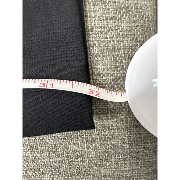 Calvin Klein Womens Classic Fit Black Trousers Pants 14  Relaxed Hip & Thighs - Picture 8 of 9